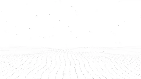 Minimalistic digital waves Stock Footage 283390617