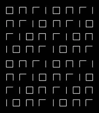 Minimalistic Geometric Bright Pattern Digital abstract modern geometric se... Stock Photos