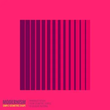 Minimalistic Geometric Design Stock Illustration