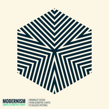 Minimalistic Geometric Design 스톡 일러스트