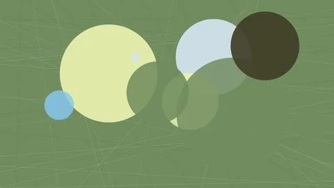 A minimalistic image with shaped elements creates a concise composition. Stock Illustration