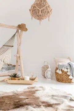 Minimalistic interior of a house Stock-Fotos