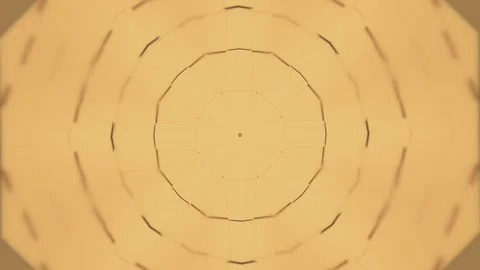 Minimalistic labyrinth formed of cubes in flower pattern glittering and zooming Video stock 124500619