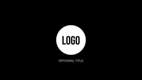 Minimalistic Logo Animation Stock After Effects