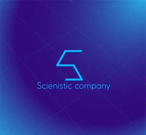 Minimalistic logo design Stock Illustration