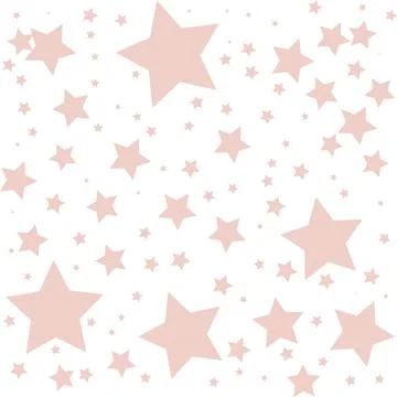 Minimalistic modern geometric elements, Peach Fuzz star icons, abstract set o 스톡 일러스트