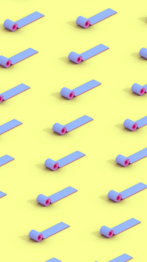 Minimalistic motion design with roll forms Stock Footage 338410889