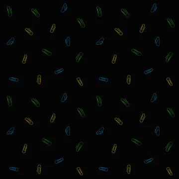 Minimalistic pattern with bright clips on dark Illustrazione stock