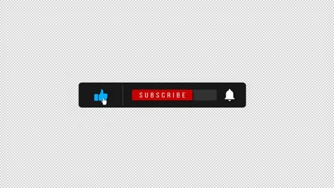 Minimalistic Subscribe Thumbs Up Button Animation 動画素材 150229982