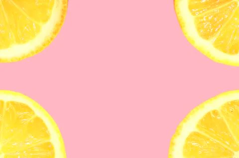 Minimalistic summer frame Stock Photos