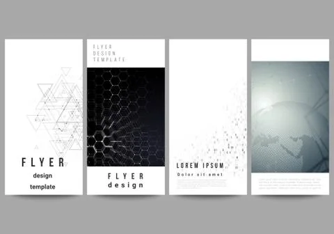 The minimalistic vector illustration of the editable layout of flyer, banner 스톡 일러스트