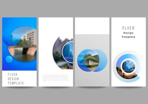 The minimalistic vector illustration of the editable layout of flyer, banner Stock Illustration