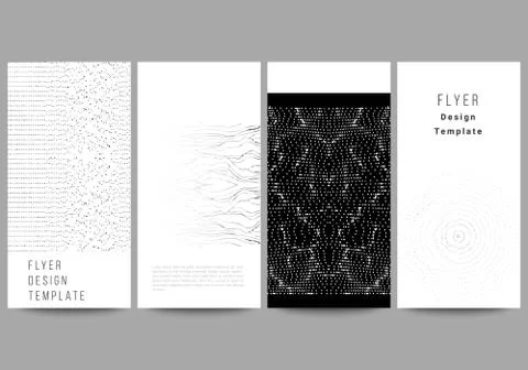 The minimalistic vector illustration of the editable layout of flyer, banner 스톡 일러스트