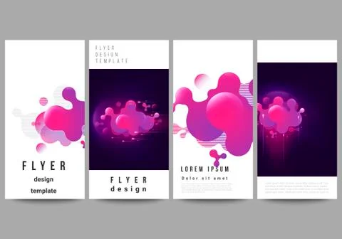 The minimalistic vector illustration of the editable layout of flyer, banner Illustrazione stock