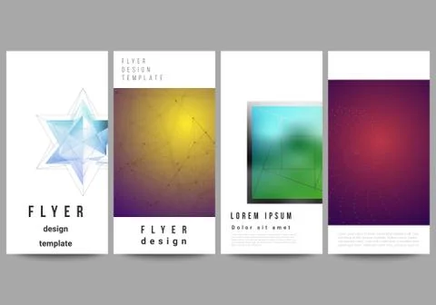 The minimalistic vector illustration of the editable layout of flyer, banner Stock Illustration