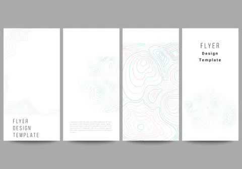 The minimalistic vector illustration of the editable layout of flyer, banner Stock Illustration