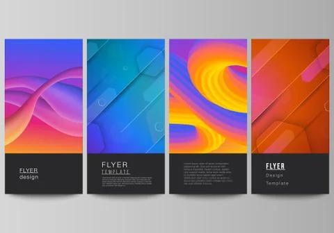 The minimalistic vector illustration of the editable layout of flyer, banner Stock Illustration