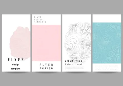 The minimalistic vector illustration of the editable layout of flyer, banner Stock Illustration