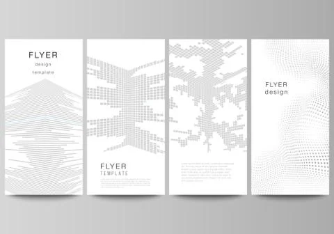 The minimalistic vector illustration of the editable layout of flyer, banner 스톡 일러스트