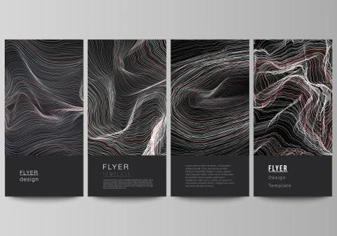 The minimalistic vector illustration of the editable layout of flyer, banner Stock Illustration