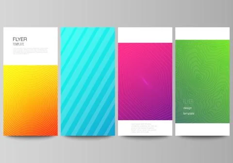 The minimalistic vector illustration of the editable layout of flyer, banner Stock Illustration