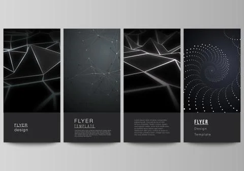 The minimalistic vector illustration of the editable layout of flyer, banner Stock Illustration