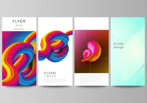 The minimalistic vector illustration of the editable layout of flyer, banner Stock Illustration