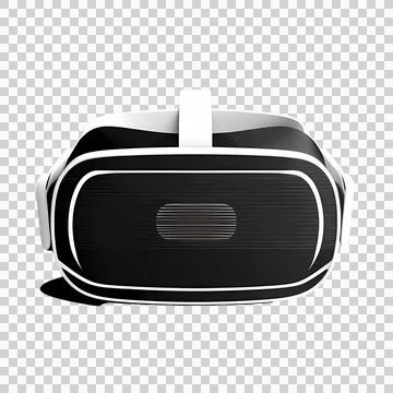 Minimalistic VR Headset Icon Stock Illustration