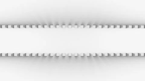 Minimalistic white frame. Abstract 4k motion graphics. Stock Footage 302073610