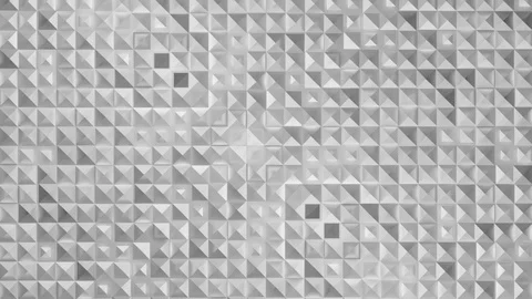 Minimalistic white square tile background with random movement Stock Footage 104016145
