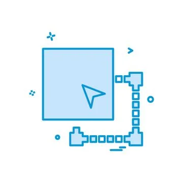 Minimize window icon design vector イラスト素材