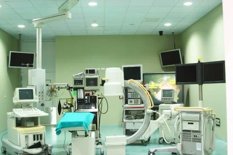 Minimum operating room invasion Stock Photos