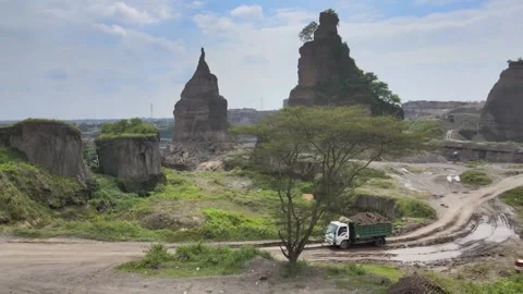 Mining Activity Stock Footage 147193379