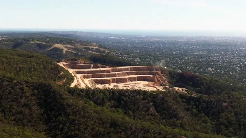 Mining Adelaide Drone 스톡 동영상 149806869