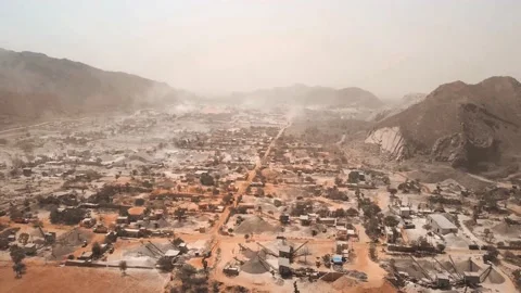 Mining and Stone Crushers In India Stock Footage 158855325