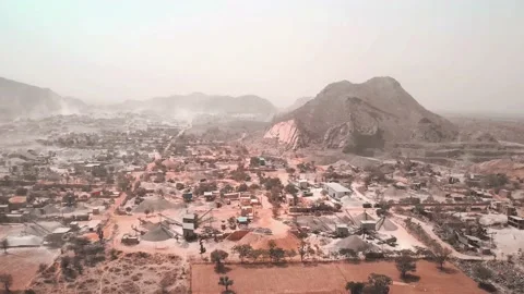 Mining and Stone Crushers In India Stock Footage 158855329
