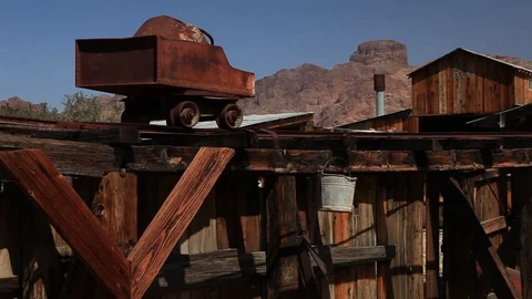 Mining Cart Stock Footage 78201040