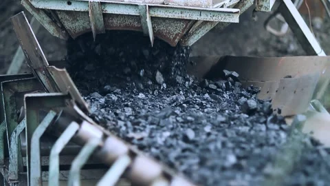 Mining Coals Stock Footage 146714769