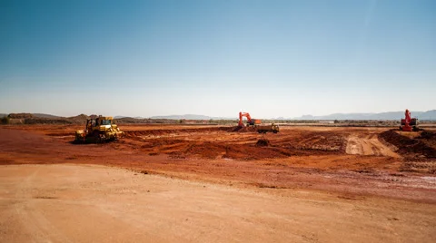 A mining construction site Stock Footage 54272852