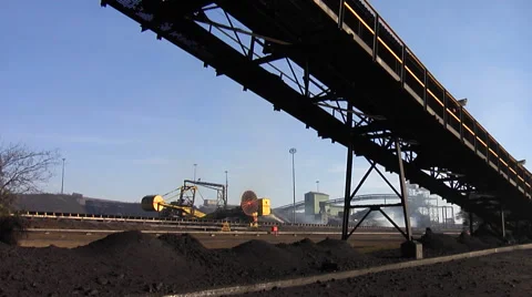 Mining - Conveyor3 Stock Footage 47394219