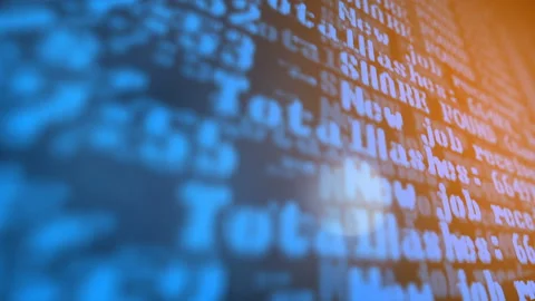 Mining Cryptocurrency process program on display PC. Using Software. Share Found Video stock 86863846