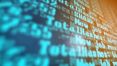 Mining Cryptocurrency process program on display PC. Using Software. Share Found Stock Footage 86866522