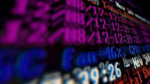 Mining Cryptocurrency process program on display PC. Using Software. Share Found Stock Footage 86945623