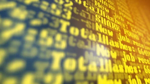 Mining Cryptocurrency process program on display PC. Using Software. Share Found Stock Footage 86949407