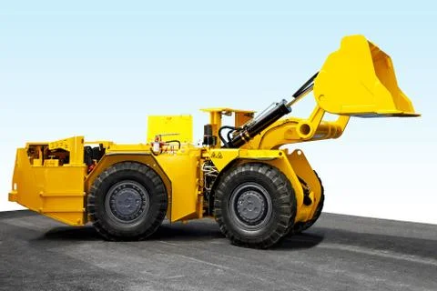 Mining digger machine Stock Photos
