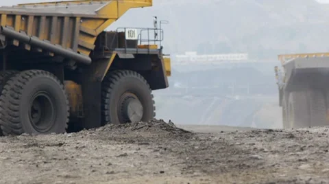 Mining dump truck 031 Stock-Footage 8508956