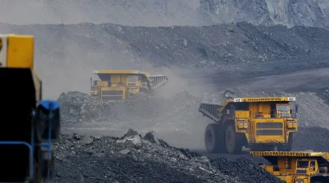 Mining dump truck 054 Vídeos de archivo 8509052