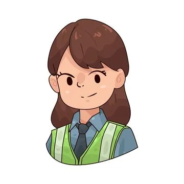 Mining Engineer illustration 库存插图