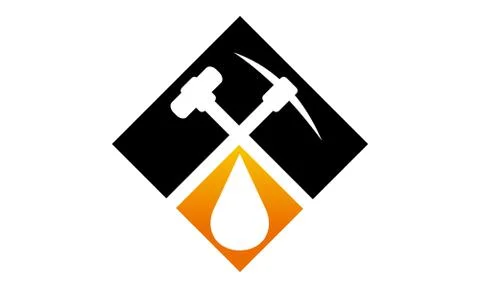 Mining Engineering Solution Illustrazione stock