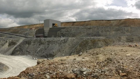 Mining enterprise, panorama Stock Footage 104440666
